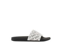 Emporio Armani Ea7 - Tongs et sandales blanches - Homme - Chaussures - Blanc - Taille: 40 EU
