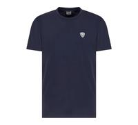 Emporio Armani EA7 - Train Premium Shield Tee - Homme - Tops - Bleu - Taille: S
