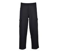 Emporio Armani EA7 - Tuta Straight Pantalons - Homme - Pantalons - Noir - Taille: M