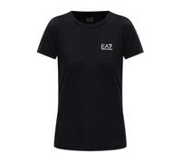 Emporio Armani EA7 - Vigor7 W Essential TEE SS - Femme - Tops - Noir - Taille: 40 FR
