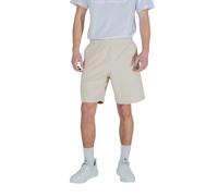 Emporio Armani Ea7 - Visibility Cotton Bermuda Shorts - Homme - Shorts - Beige - Taille: 2XL