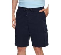 Emporio Armani Eagle Bermuda pour Homme, Bleu Marine