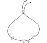 Emporio Armani EG3389040 Bracelet étoile lune cœur argent blanc 22,5 cm