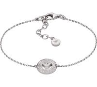 Emporio Armani EG3586040 Bracelet Femme Argent Blanc Zirconium 18 cm