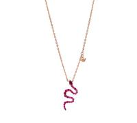 Emporio Armani EG3613221 Chaîne pour femme en argent sterling plaqué or rose, taille unique, Argent sterling, Pas de gemme
