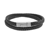 Emporio Armani Bracelet Pour Homme, 18.50Cm Bracelet En Acier Inoxydable Argenté, EGS2176040