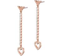 Emporio Armani EGS2967221 Boucles d'oreilles Femme Cœur FASHION Rose Blanc