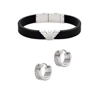 Emporio Armani Ensemble de Bracelets pour Homme