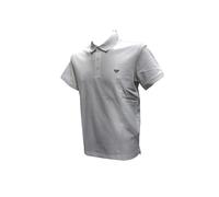 EMPORIO ARMANI Essential Polo Beachwear Homme, Blanc, XXL