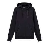 Emporio Armani Sweat à capuche basique en tissu éponge Noir L Homme