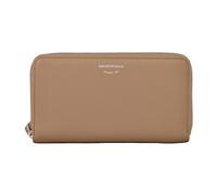 Emporio Armani, Femme, Accessoires, Brun, Taille: ONE Size Portefeuille en cuir