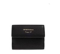 Emporio Armani, Femme, Accessoires, Noir, Taille: ONE Size Portefeuille avec Logo