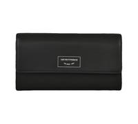 Emporio Armani, Femme, Accessoires, Noir, Taille: ONE Size Portefeuille en cuir