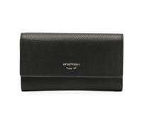 Emporio Armani, Femme, Accessoires, Noir, Taille: ONE Size Portefeuille Noir Décontracté