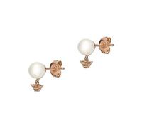Emporio Armani Femme - Clou d'oreille perle blanche, EG3584221