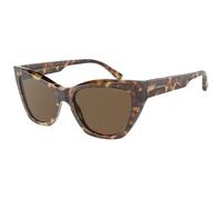 Emporio Armani Femme EA4176 502573 Lunettes de soleil Acétate Marron Marron Cat Eye Normale