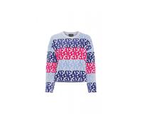 Emporio Armani, Femme, Pulls, Multicolore, Taille: 38 FR Pull ras du cou