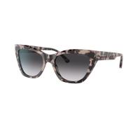 Emporio Armani Femme Sunglass EA4176 - Couleur du Monture: Havana rose brillant, Couleur de Lentille: Dégradé Gris