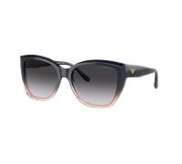 Emporio Armani Femme Sunglass EA4198 - Couleur du Monture: Gradient Blue/Orange, Couleur de Lentille: Dégradé Gris