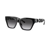 Emporio Armani Femme Sunglass EA4203U - Couleur du Monture: Noir brillant, Couleur de Lentille: Dégradé Smoke