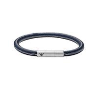 Emporio Armani - Gourmette en nylon, bleu, pour homme, EGS2990040