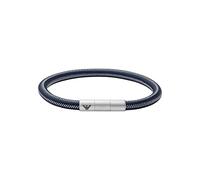 Emporio Armani - Gourmette en nylon, bleu, pour homme, EGS2990040
