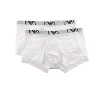 Emporio Armani Homme 2-pack-trunk Essential Monogram Cale on boxeur, White/White, L EU