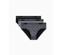 Emporio Armani Core Logoband 3-Pack Brief Slips, Sous Vetement Homme, Noir, L