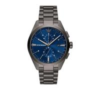 Emporio Armani, Homme, Accessoires, Noir, Taille: ONE Size Montre Analogique Classique Élégante avec Date