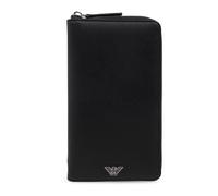 Emporio Armani, Homme, Accessoires, Noir, Taille: ONE Size Portefeuille avec Logo