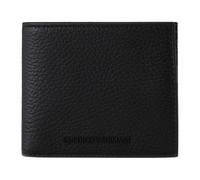 Emporio Armani, Homme, Accessoires, Noir, Taille: ONE Size Portefeuille en cuir