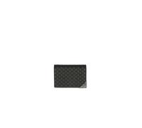 Emporio Armani, Homme, Accessoires, Noir, Taille: ONE Size Portefeuille noir et porte-cartes - Élégant