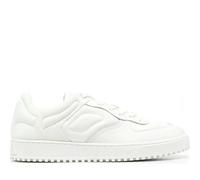 Emporio Armani, Homme, Chaussures, Blanc, Taille: 45 EU Casual Baskets