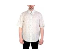 Emporio Armani, Homme, Chemises, Blanc, Taille: XL Allover Logo Shirt