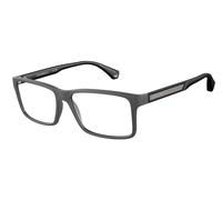 Emporio Armani Homme EA3038 5126 Montures optiques Jeter un coup d'œil Gris Carré Normale