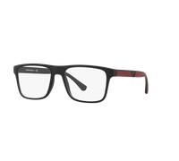 Lunettes de soleil Emporio armani Ea4115 col. 50421w Hommes Carré Noir
