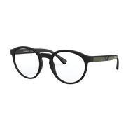 Emporio Armani Homme EA4152 50421W Lunettes de soleil Injecté Noir Transparent Pantos Normale