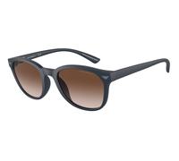 Emporio Armani Homme EA4225U 508813 Lunettes de soleil Injecté Bleu Marron Pantos Normale Ombré