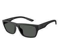 Emporio Armani Homme Emporio Armani EA4267U 500187 Lunettes de soleil Injecté Noir Gris Pillow Normale