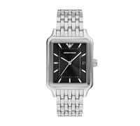 Emporio Armani Homme Montre 36MM en Acier Inoxydable Ton Argent, AR11755