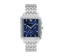 Emporio Armani Homme Montre 38MM en Acier Inoxydable Ton Argent, AR11750
