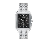 Emporio Armani Homme Montre 38MM en Acier Inoxydable Ton Argent, AR11751