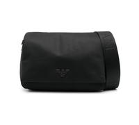 Emporio Armani, Homme, Sacs, Noir, Taille: ONE Size Logo Nylon Crossbody Bag