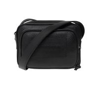 Emporio Armani, Homme, Sacs, Noir, Taille: ONE Size Sac à bandoulière en cuir