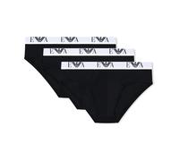 Emporio Armani Slip Bold Monogram – Lot de 3, Noir, Taille S, Homme