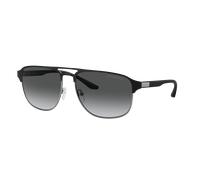 Emporio Armani Homme EA2144 336511 Lunettes de soleil Métal Gris Gris Pilote Polarisé Ombré