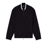 Emporio Armani, Homme, Sweatshirts et sweats à capuche, Noir, Taille: M SweaT-shirt zippé à logo