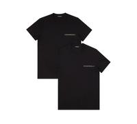 Emporio Armani 2er-Pack Lounge-T-Shirts, Blau L