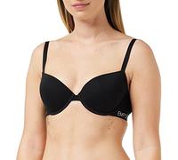 Emporio Armani Iconic Cotton I Soutien-Gorge Push Up Femme, Noir, 36D