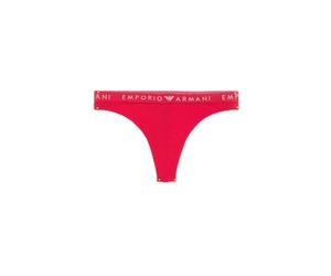Emporio Armani Iconic Logoband 2-Pack Brasilian, Demi-Glissement aux Femmes, Rosso LACCA,